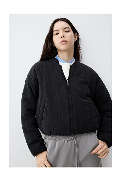 LEFTIES Dámská prošívaná bomber bunda