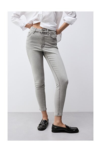 LEFTIES Nő szuper magas derékú farmerje