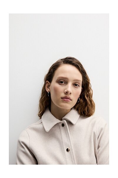 LEFTIES Woman Felt Texture Jacket