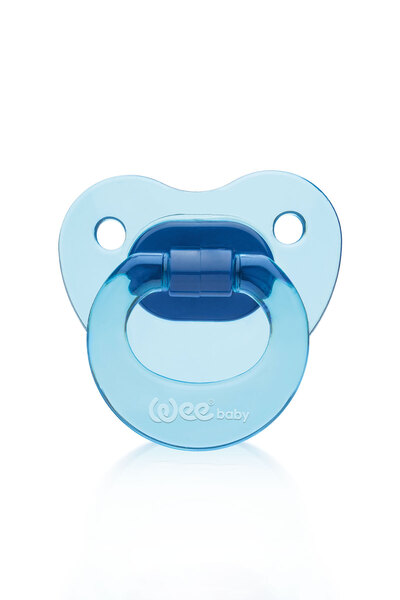 Wee Baby Akide Damaklı Emzik No:3 Mavi 18+ Ay