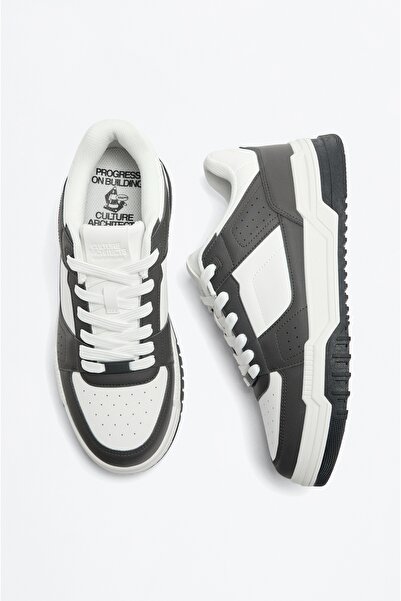 LEFTIES Férfi retro vastag talpú tornacipő