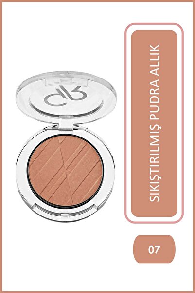 Golden Rose Powder Blush No: 07 Tan Glow - Mat ve Kalıcı Toz Allık 7 g