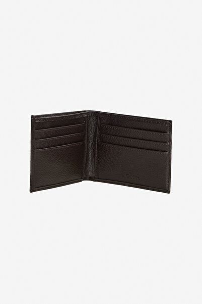 AC&Co / Altınyıldız Classics Men's Brown Gift Boxed Card Compartment 100% Faux Leather Wallet