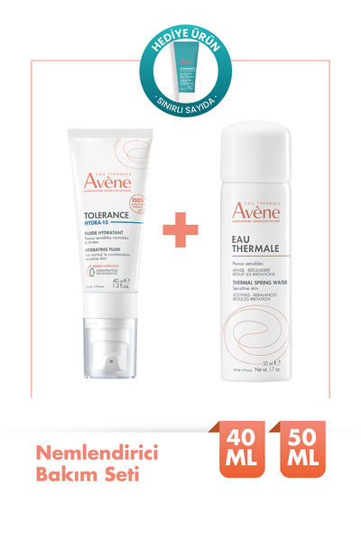 Avene Karma Ciltler için Tolerance Hydra-10 Krem 40ml + Termal Su 50ml Set
