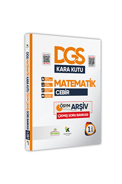 İnformal Yayınları Dgs Matematiğin Kara Kutusu 1.cilt Konu Özetli Dijital Çözümlü Ösym Çıkmış Soru Havuzu Bankası