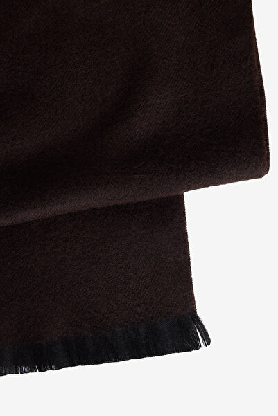 AC&Co / Altınyıldız Classics Men's Brown Patternless Warm Knitwear Scarf