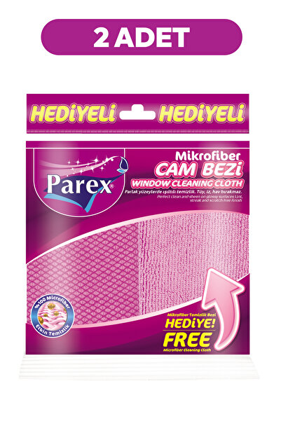Parex Mikrofiber Cam Bezi İkili Set
