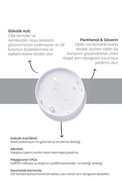 FaceLab Glikolik Asit %6 Tonik – Leke Karşıtı, Cilt Aydınlatıcı & Beyazlatıcı Bakım | 200ml