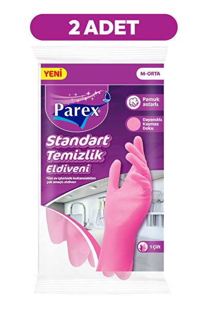 Parex Standart Eldiven Orta Boy İkili Set