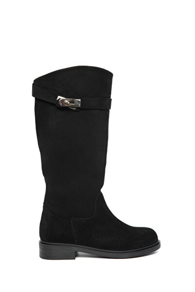 SOHO Siyah Süet Kadın Çizme 21035