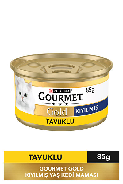 Gourmet Gold Kıyılmış Tavuklu Kedi Konservesi 85 gr