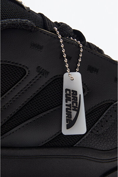 LEFTIES Pánské robustní skate tenisky s kožešinou a klíčenkou