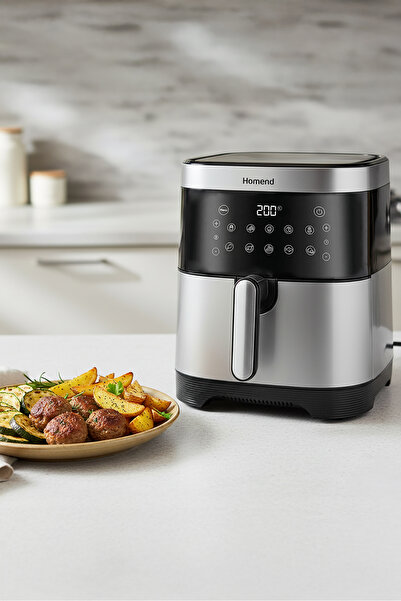 HOMEND Airfryday Inox 2512H XXXL Dokunmatik Ekran 10 Programlı
