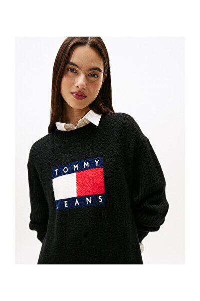 Tommy Hilfiger TJW FLAG SWEATER DRE, HEV
