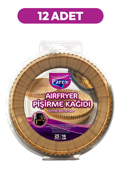 Parex ورق طهي Airfryer 25 عبوة من 12 علبة واحدة