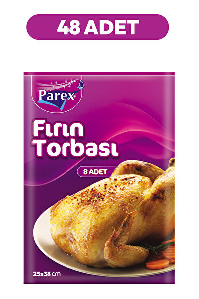 Parex أكياس فرن 8 قطع 25 × 38 سم 48 عبوة في صندوق واحد