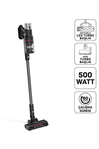 Arzum MagiClean Flex Dikey Şarjlı Süpürge Siyah - AR4209