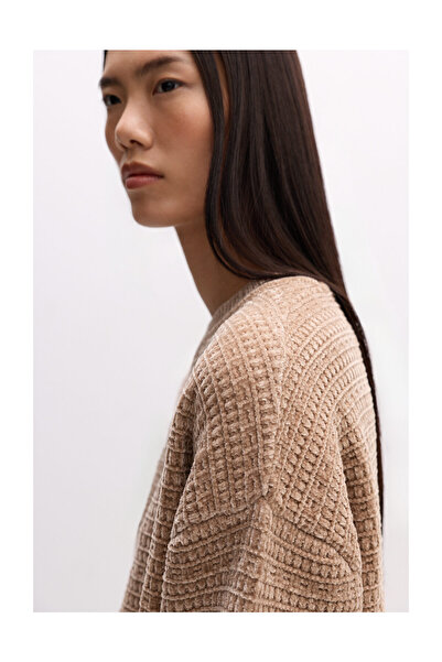 LEFTIES Women Pend. Basic Chenille Sweater
