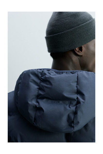 LEFTIES Pánská ZATEPLOVANÁ BUNDA S HYBRIDNÍ KAPUCÍ