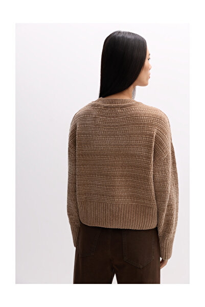 LEFTIES Women Pend. Basic Chenille Sweater