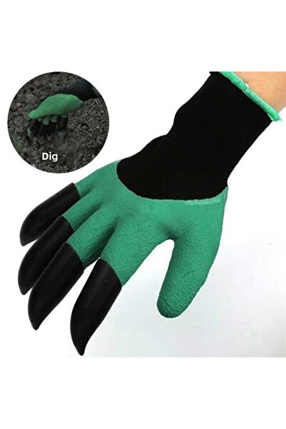 soonaksesuar Protected Gardening Gloves for Soil Digging Planting Hoeing