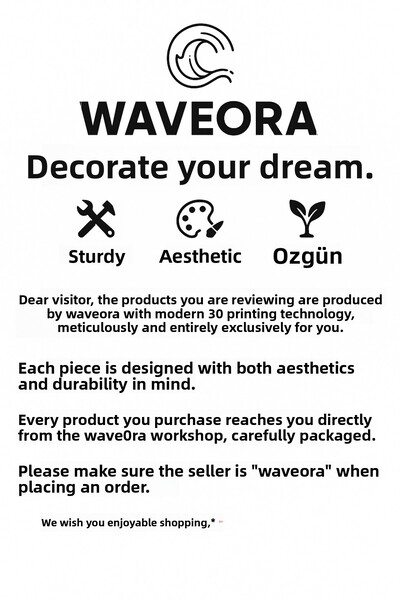 WaveOra Multi-Compartment Desktop Organizer – Pen Holder & Paper Organizer