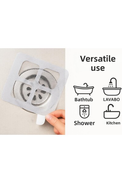 obrigado Drain Strainer Bathroom Shower Drain Anti-Clogging 10 Pieces Bathroom Drain Strainer Hair Catcher