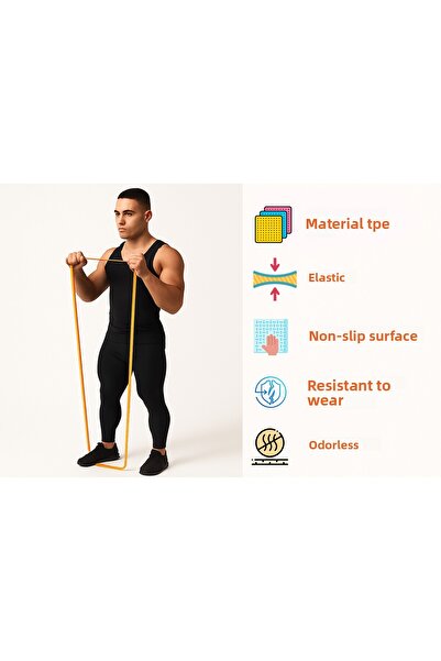 Spall Tpe Resistance Rubber - Resistance Band 35 kg - Resistance Band