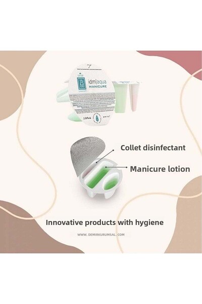 IDM AQUA MANİKÜR وعاء مانيكير أكوا من إيدم كونسيبت 20 قطعة