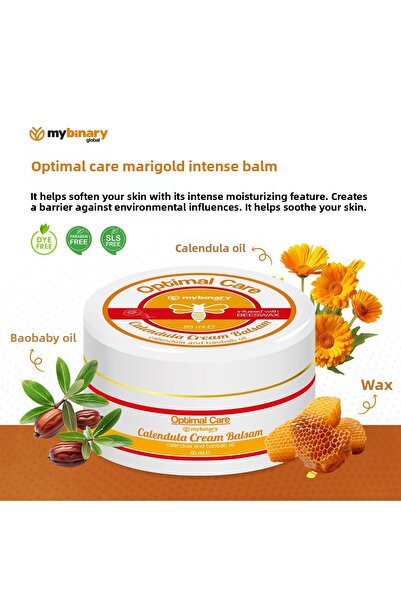 My Binary Global بلسم كريم زيت الآذريون من أوبتيمال كير 85 مل