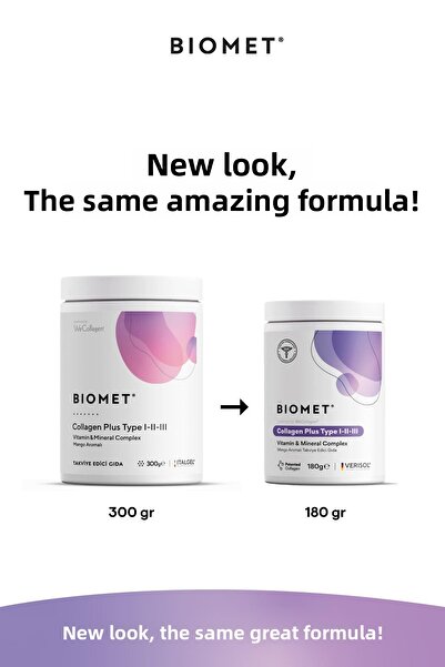 Biomet Collagen Plus Type 1-2-3 Powder 180g