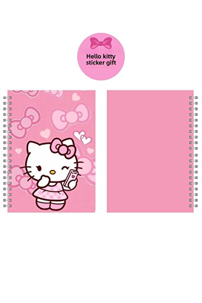 Panda A5 Spiral School Notebook 80 Sheets - Lined