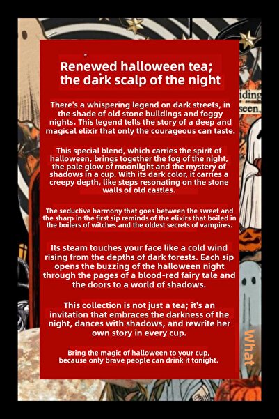 Mim and More Halloween Tea - Halloween Tea