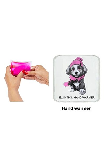 Sia Red Beret Dog Pocket Bag, Hand Warmer, Hot Water Bag Pvc 10X9.5Cm