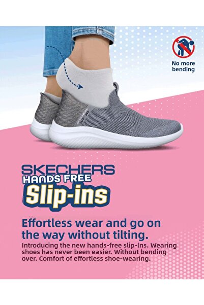 SKECHERS Go Walk Flex 124963TK Slip-İns Pantofi sport casual pentru femei NEGRI