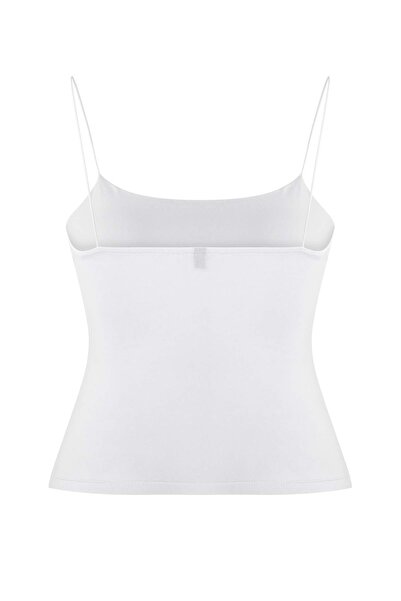 Trendyol Curve White 2 Pack Plus Size Tank Top Tbbss25Cv00018