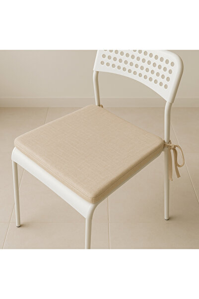 Genel Markalar Bahçe Balkon Salon Sütlü Kahve Alt Sandalye Minderi