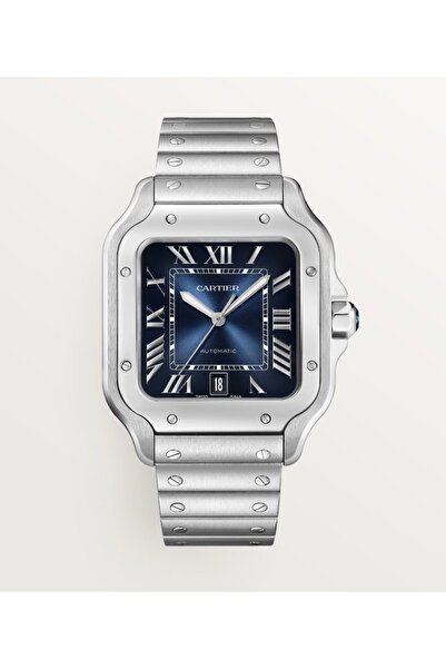 Luxe boutique Cartier Santos watch