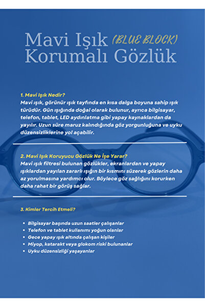 Gabbiano Gb207 Blue Light Protection 1St Quality Screen and Reading Glasses