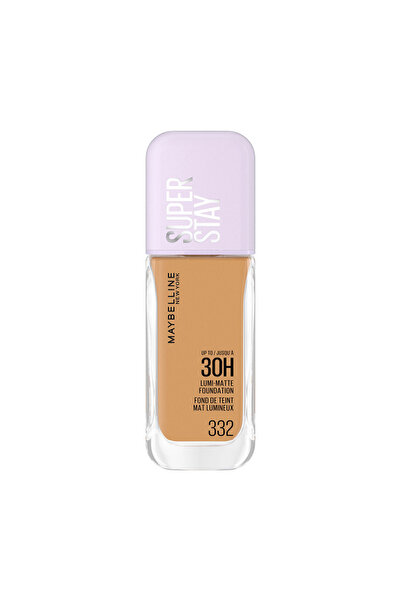 Maybelline New York كريم أساس سوبر ستاي لومي مات، تركيبة تدوم 30 ساعة، 332