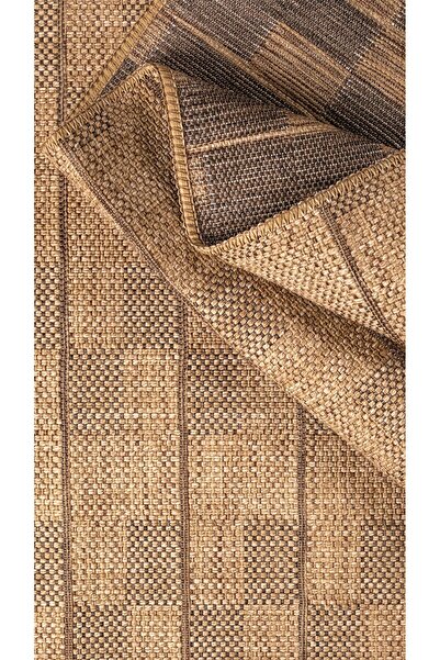 Estiva Home Bej Naturel Sisal Jüt Hasır Halı Yıkanabilir Kaymaz Taban Dokuma ...