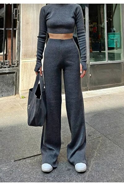 ZF BUTİK Half Fisherman Finger Snap-on Strickwaren-Set