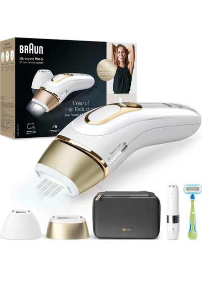 Braun 2 Akıllı Başlık ( Yüz & Vücut ) Yeni Nesil Kablolu Ipl Lazer Epilasyon Cihazı , Cilt Tonu Sensörlü