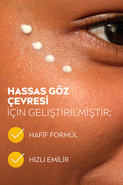 NIVEA Q10 Kırışıklık Karşıtı Göz Bakım Kremi 15ml, Şişkinlik,Koyu Halka Görünümü,Hyaluronik Asit,Kreatin