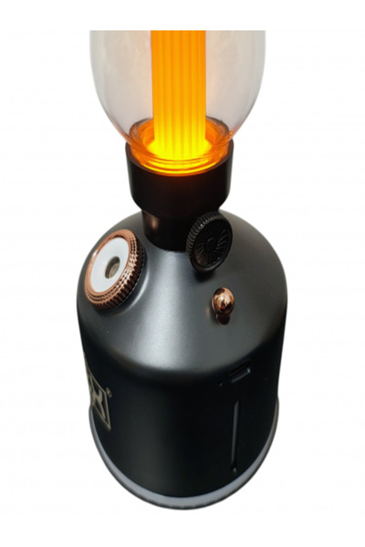 MAD ECO LEDURI Lampă retro cu difuzor de arome LA-0621 cu flacără caldă reglabilă