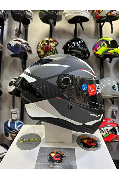 MT Helmets Targo S Kay B2 Mat Kapalı Motosiklet Kaskı