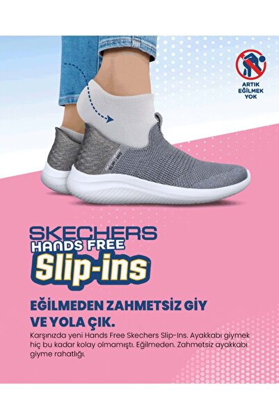 SKECHERS Go Walk Flex 124963TK Slip-İns Günlük Kadın Spor Ayakkabı SİYAH