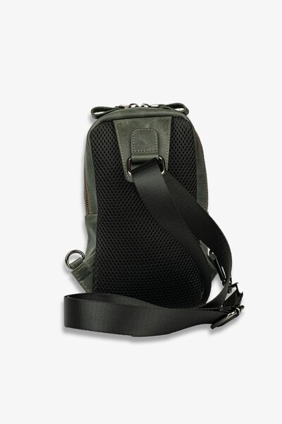 Getto Deri Genuine Leather Crossbody Bag