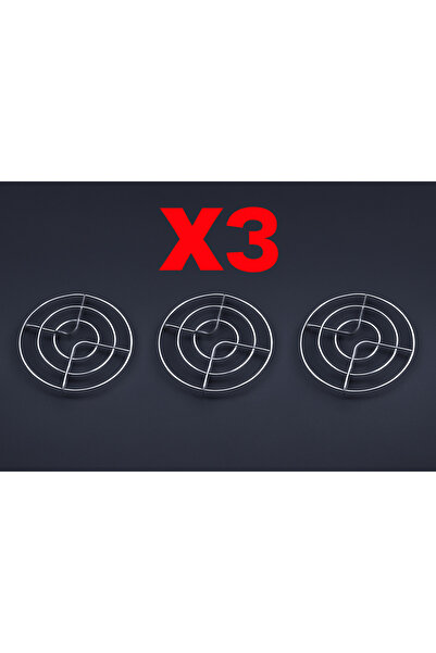 Generic حامل ابريق معدني / عازل موقد صغير / عازل فولاذ ( قطعه واحده )