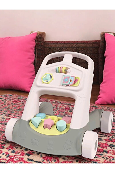 YOGNETIC Çok Fonksiyonlu Yürüme Yardımcısı 3 In 1 Aktiviteli Ilk Adım Arabası...